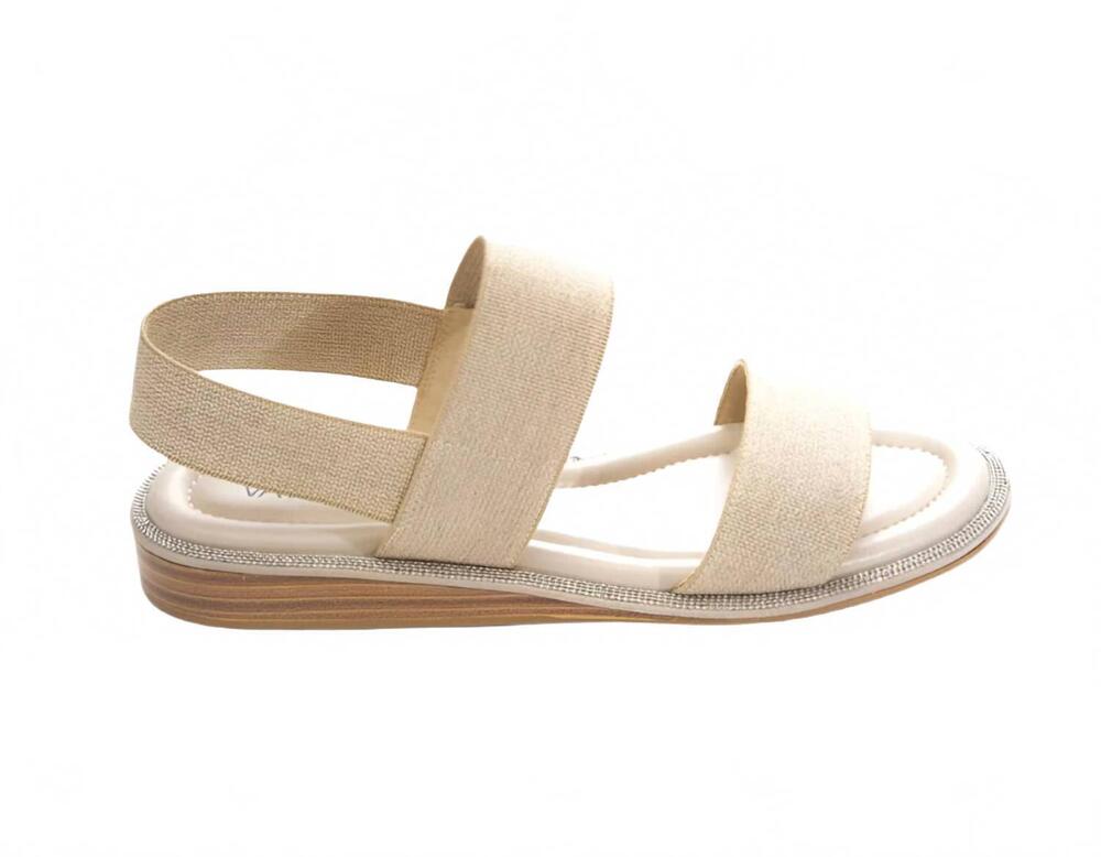 NEW VANELI women's bordy sandal in natural line last
